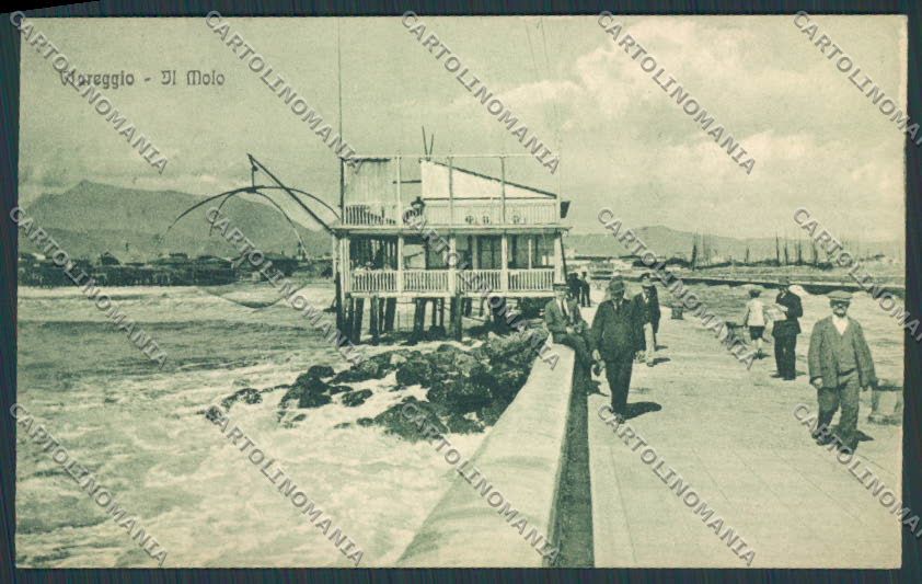 Lucca Viareggio cartolina RB0545 – fronte