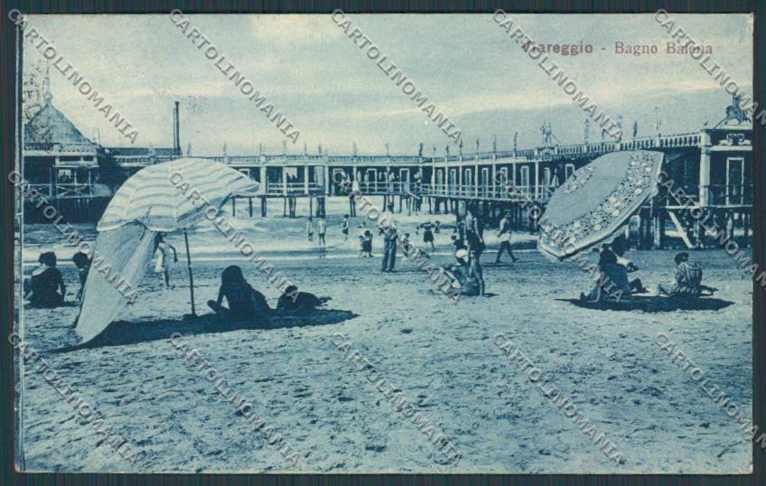 Lucca Viareggio cartolina RB0547 – fronte