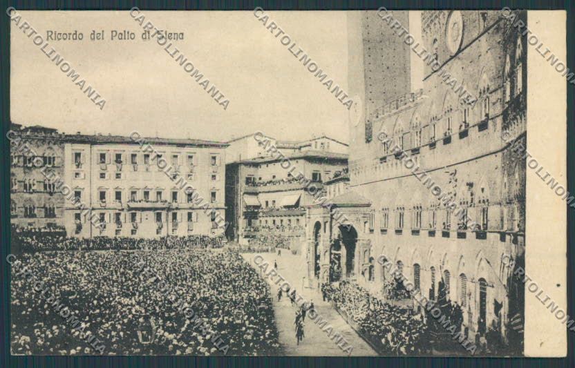 Siena Palio cartolina RB0564 – fronte