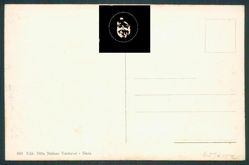Siena cartolina RB0566 – retro