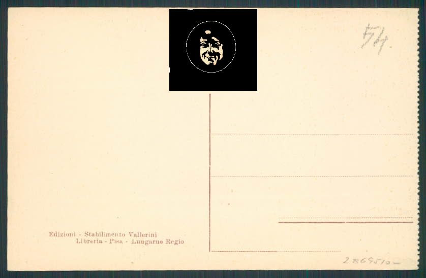 Pisa cartolina RB0583 – retro
