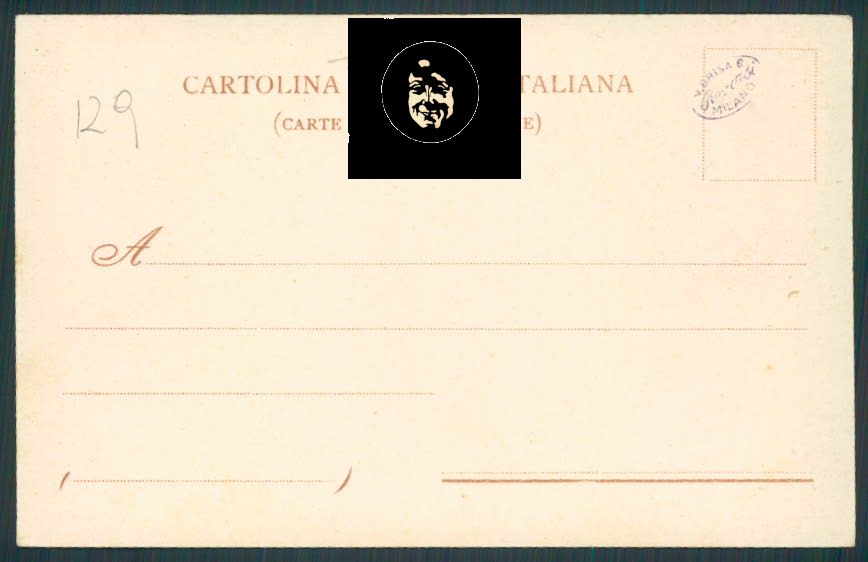 Pistoia Fanteria cartolina RB0592 – retro