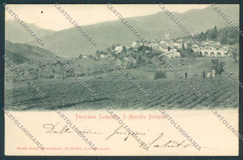 Pistoia San Marcello cartolina RB0593 – fronte