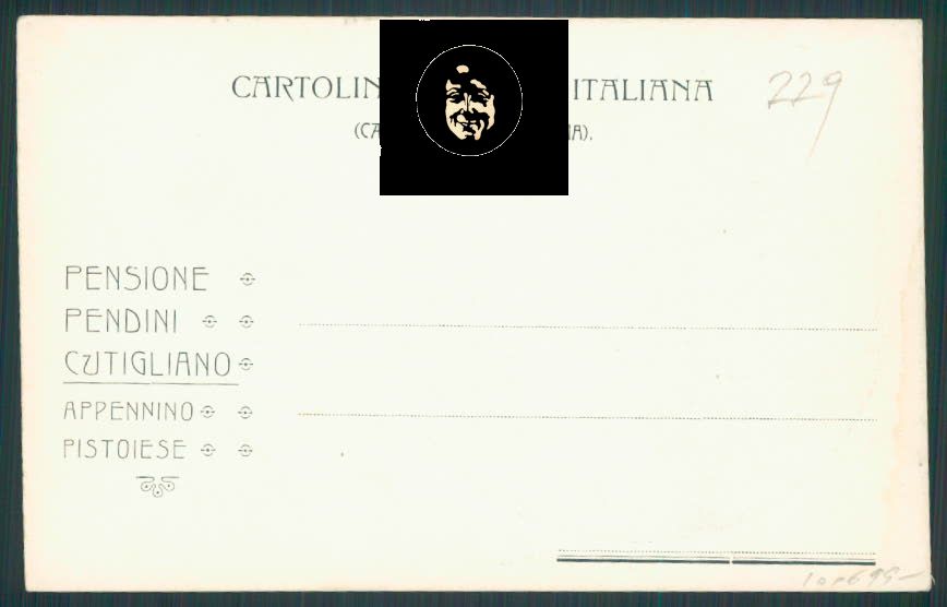 Pistoia Cutigliano cartolina RB0595 – retro