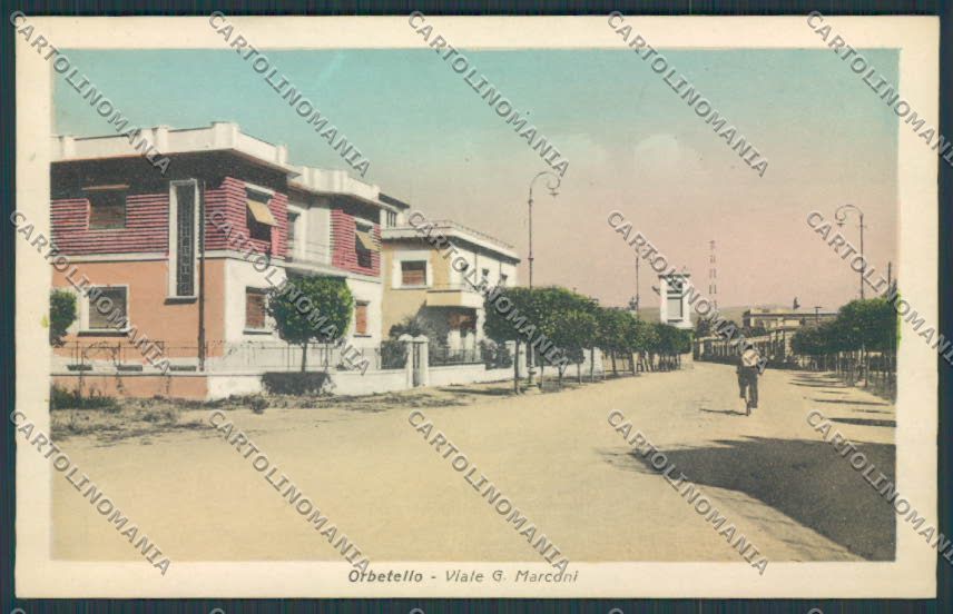 Grosseto Orbetello cartolina RB0611 – fronte
