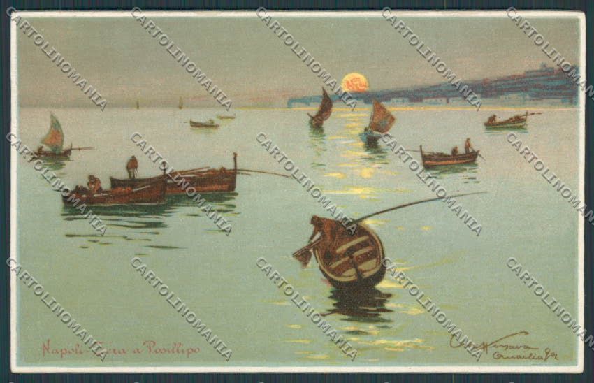 Napoli Posillipo cartolina RB0615 – fronte