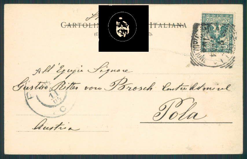Napoli cartolina RB0619 – retro