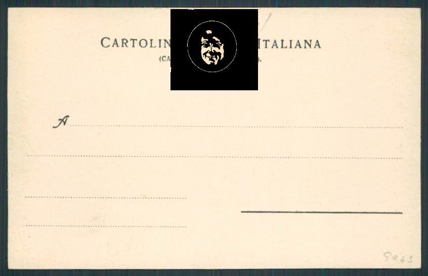 Napoli cartolina RB0627 – retro