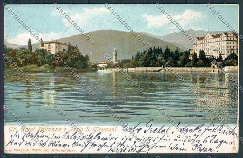 Verbania Pallanza cartolina RB0675 – fronte