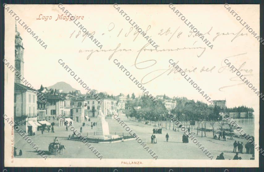 Verbania Pallanza cartolina RB0684 – fronte