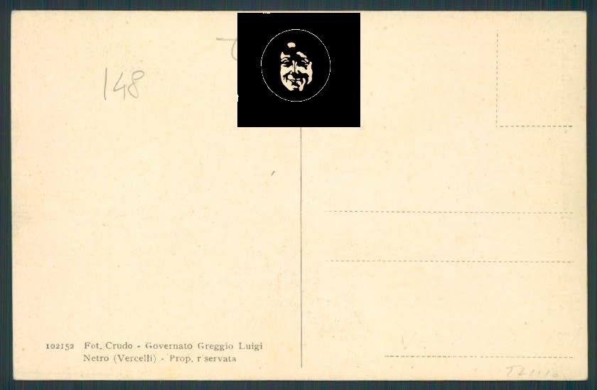 Biella Netro cartolina RB0689 – retro
