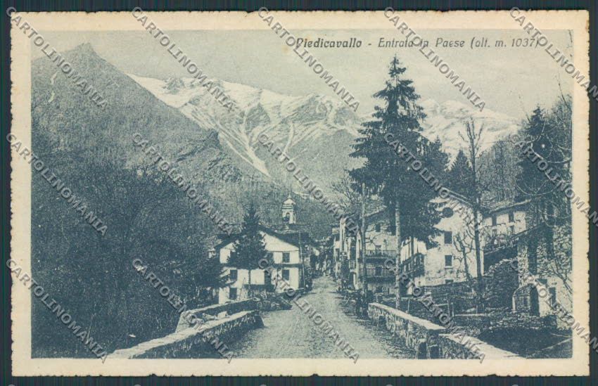 Biella Piedicavallo cartolina RB0691 – fronte