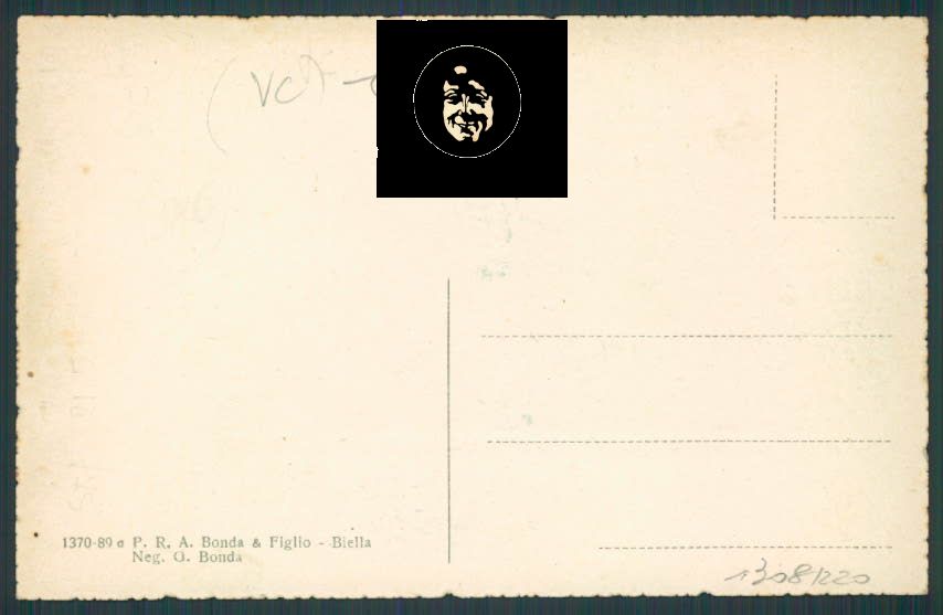 Biella Piedicavallo cartolina RB0691 – retro