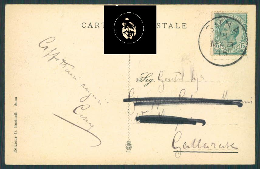 Verbania Suna cartolina RB0699 – retro