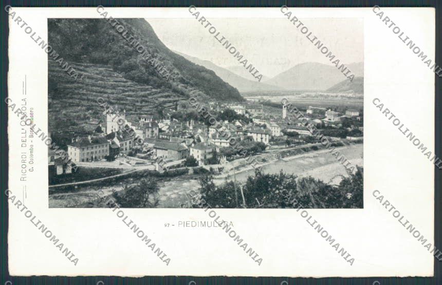 Verbania Piedimulera cartolina RB0703 – fronte