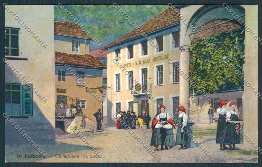 Vercelli Cravagliana cartolina RB0705 – fronte
