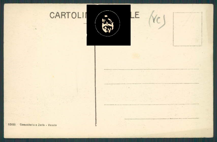 Vercelli Fobello cartolina RB0708 – retro
