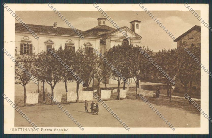 Vercelli Gattinara cartolina RB0726 – fronte
