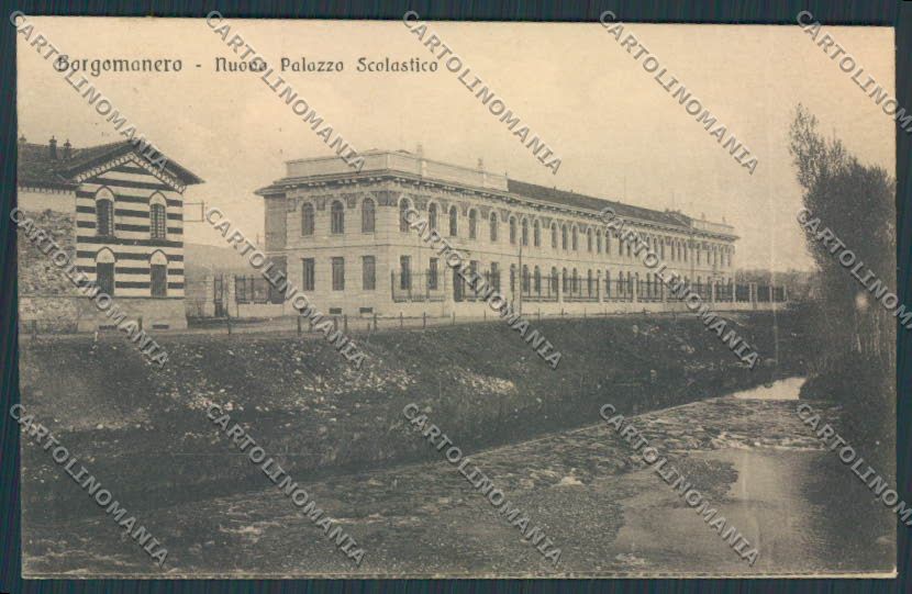 Novara Borgomanero cartolina RB0729 – fronte