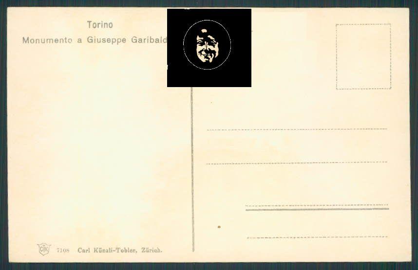 Torino Garibaldi cartolina RB0755 – retro