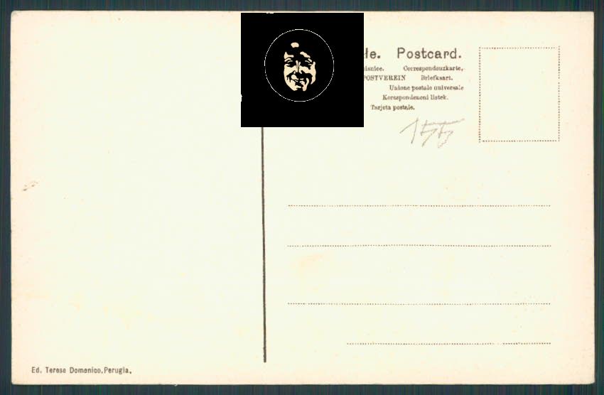 Perugia cartolina RB0785 – retro