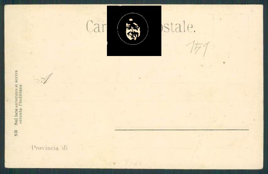 Perugia cartolina RB0788 – retro