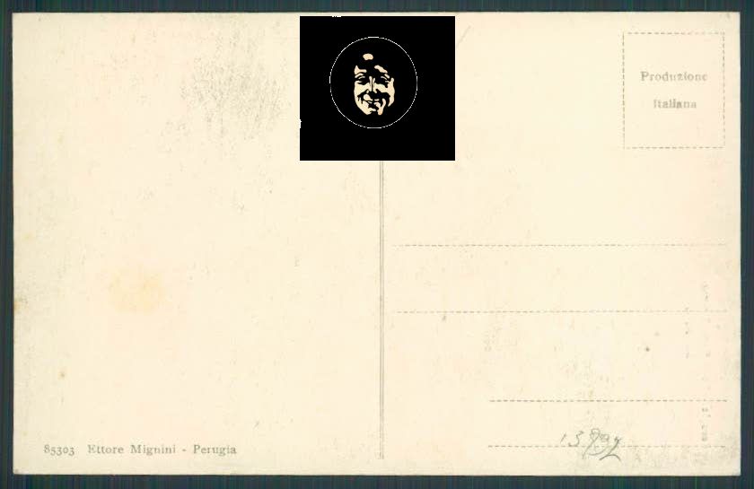 Perugia cartolina RB0789 – retro