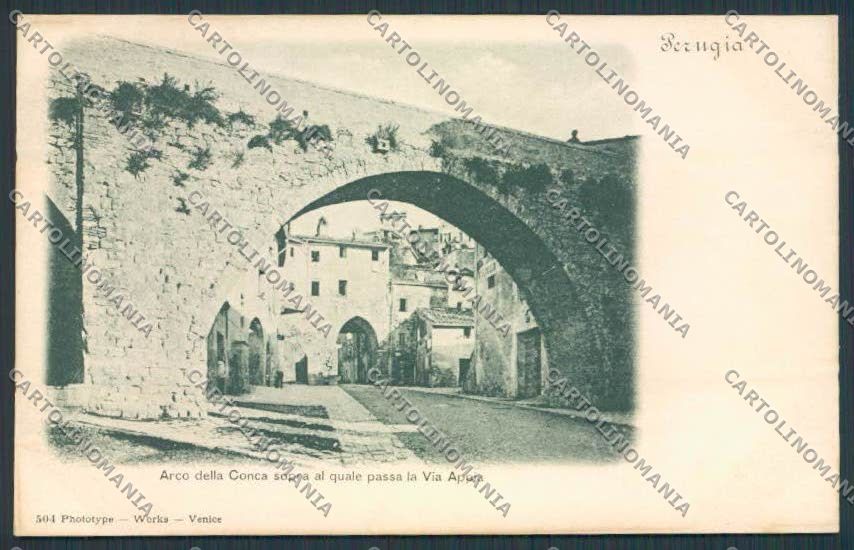 Perugia cartolina RB0792 – fronte