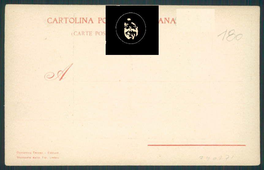 Perugia cartolina RB0796 – retro