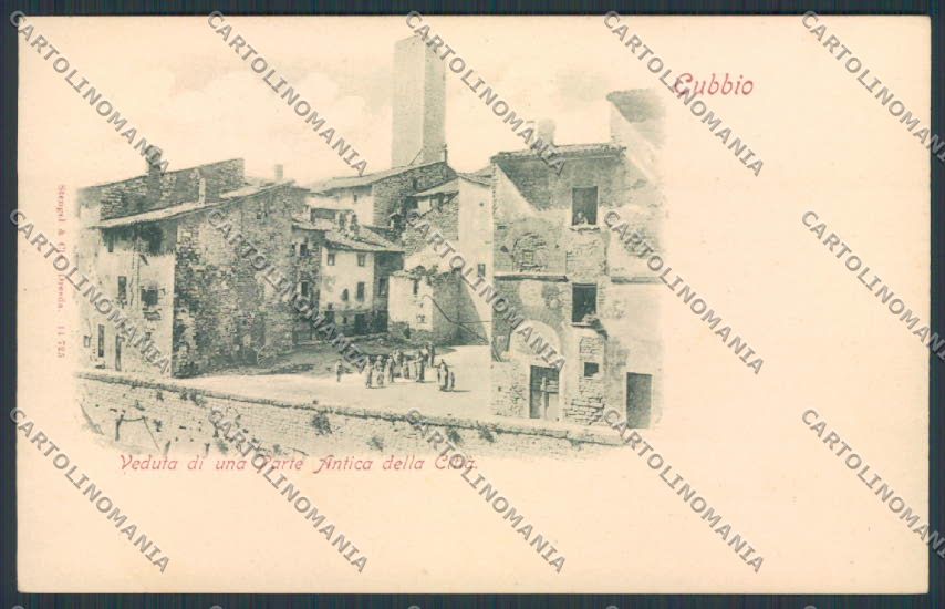 Perugia Gubbio cartolina RB0809 – fronte