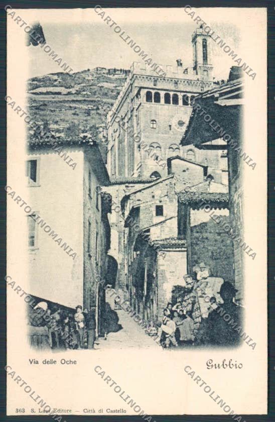 Perugia Gubbio cartolina RB0811 – fronte