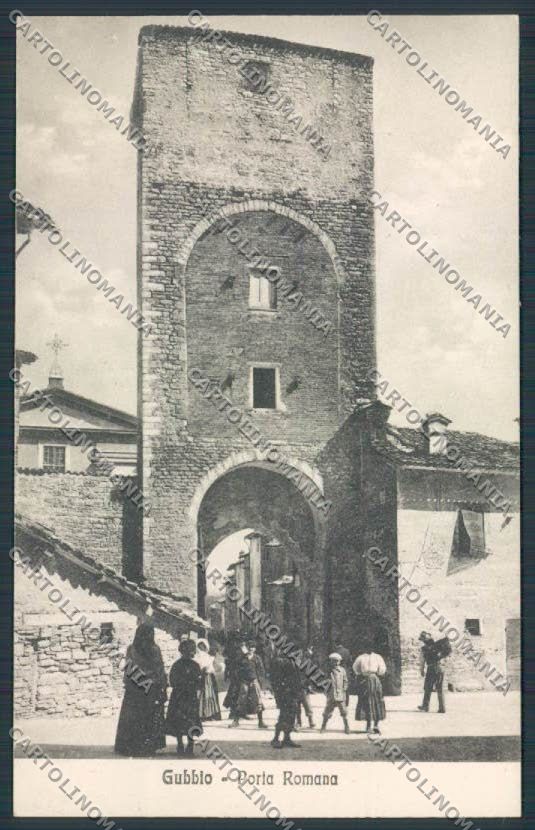 Perugia Gubbio cartolina RB0813 – fronte