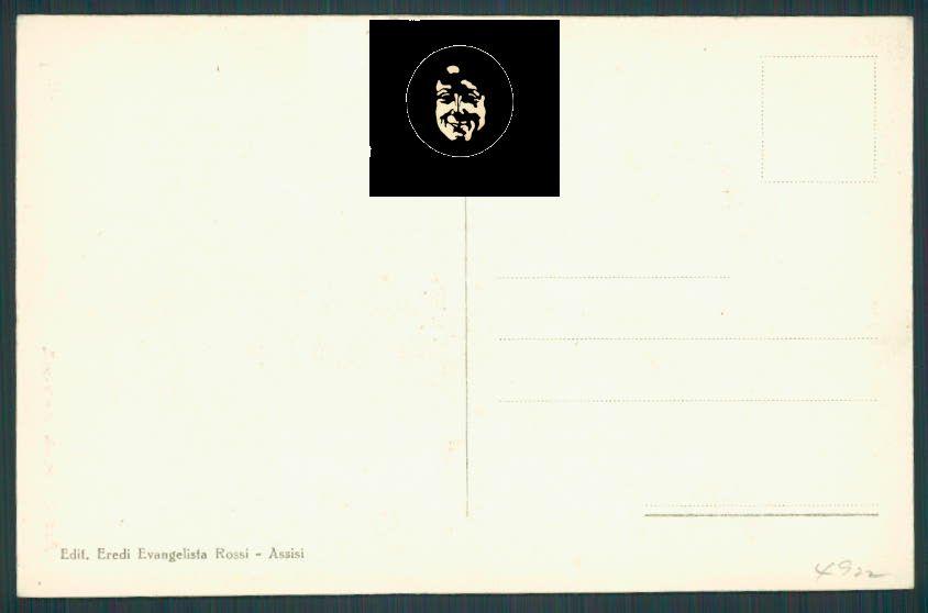 Perugia Assisi cartolina RB0818 – retro