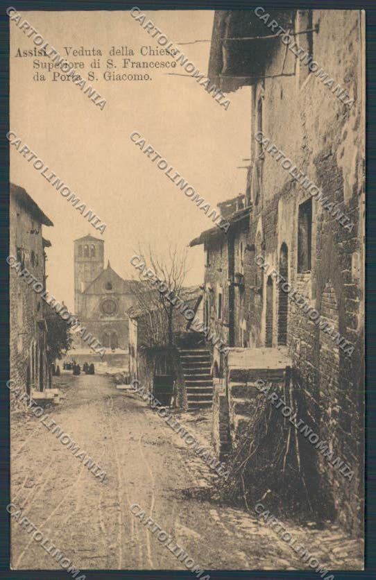 Perugia Assisi cartolina RB0820 – fronte