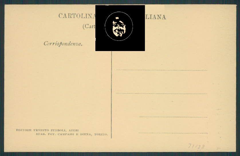 Perugia Assisi cartolina RB0820 – retro