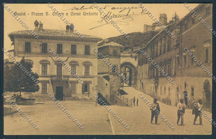 Perugia Assisi cartolina RB0825 – fronte