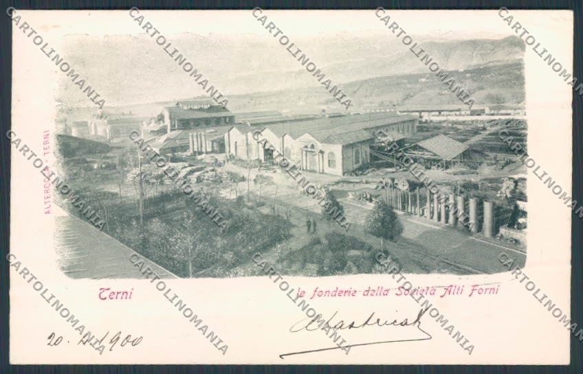 Terni cartolina RB0833 – fronte