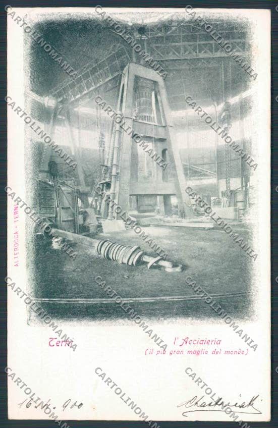 Terni cartolina RB0834 – fronte