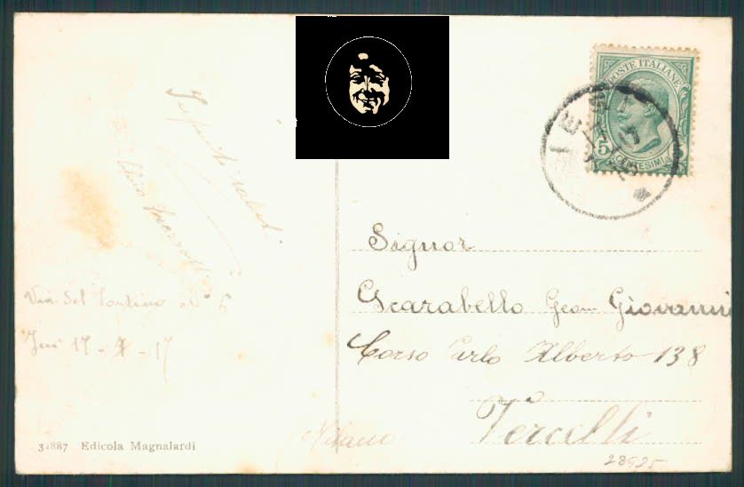 Ancona Jesi Iesi cartolina RB0876 – retro