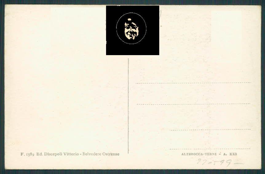 Ancona Belvedere Ostrense cartolina RB0878 – retro