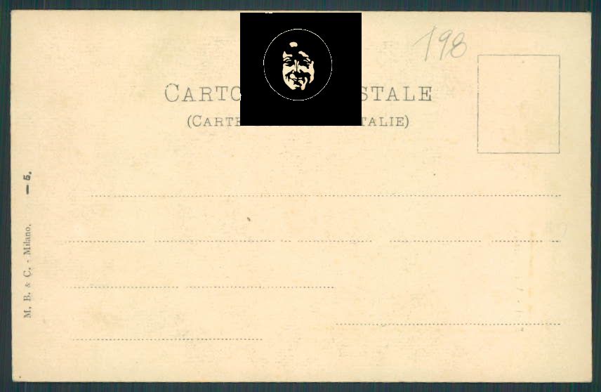 Bari cartolina RB0894 – retro
