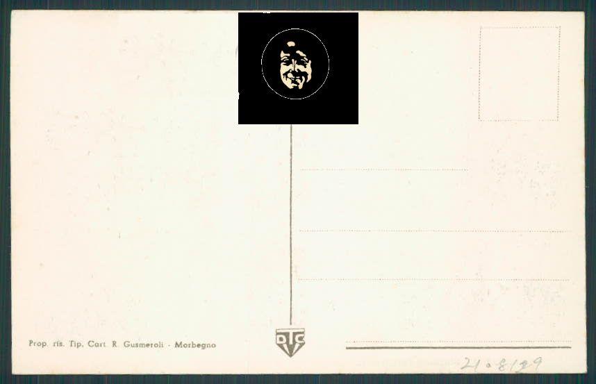 Sondrio Morbegno Stazione cartolina RB0898 – retro
