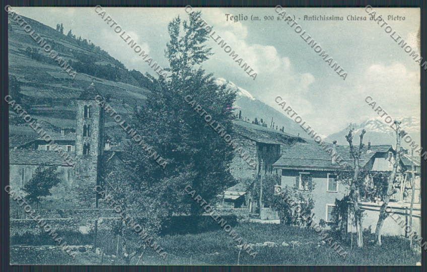Sondrio Teglio cartolina RB0918 – fronte