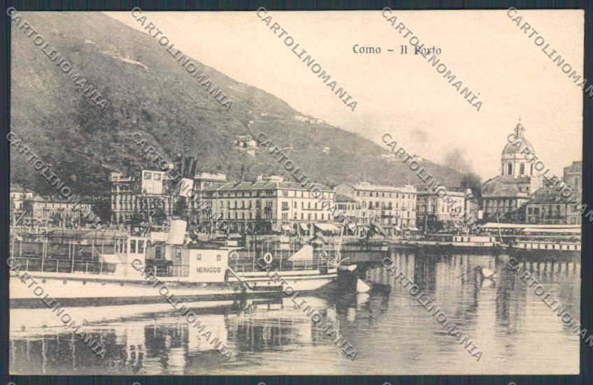Como Battello cartolina RB0936 – fronte