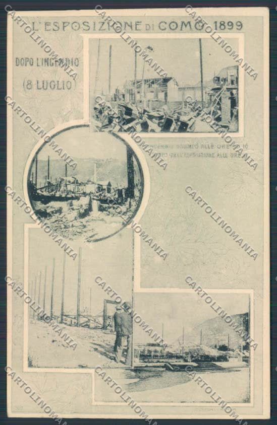 Como Esposizione cartolina RB0941 – fronte