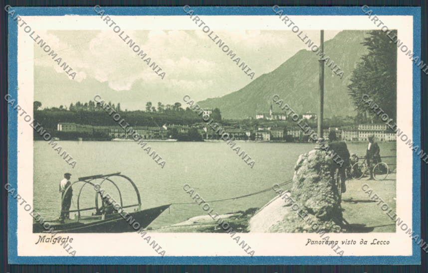 Lecco Malgrate cartolina RB0947 – fronte