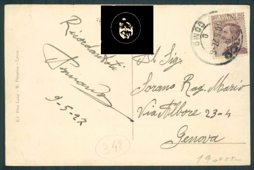 Lecco cartolina RB0971 – retro