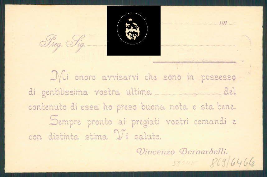 Brescia Gardone Trompia Commerciale cartolina RB0985 – retro