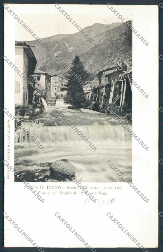 Brescia Ponte di Legno cartolina RB0992 – fronte