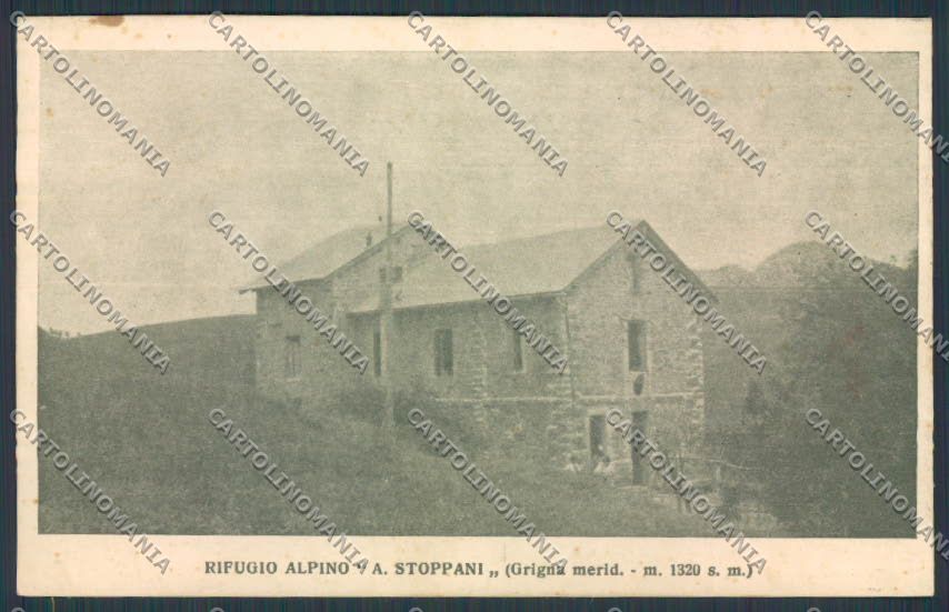 Lecco Rifugio Stoppani cartolina RB1023 – fronte